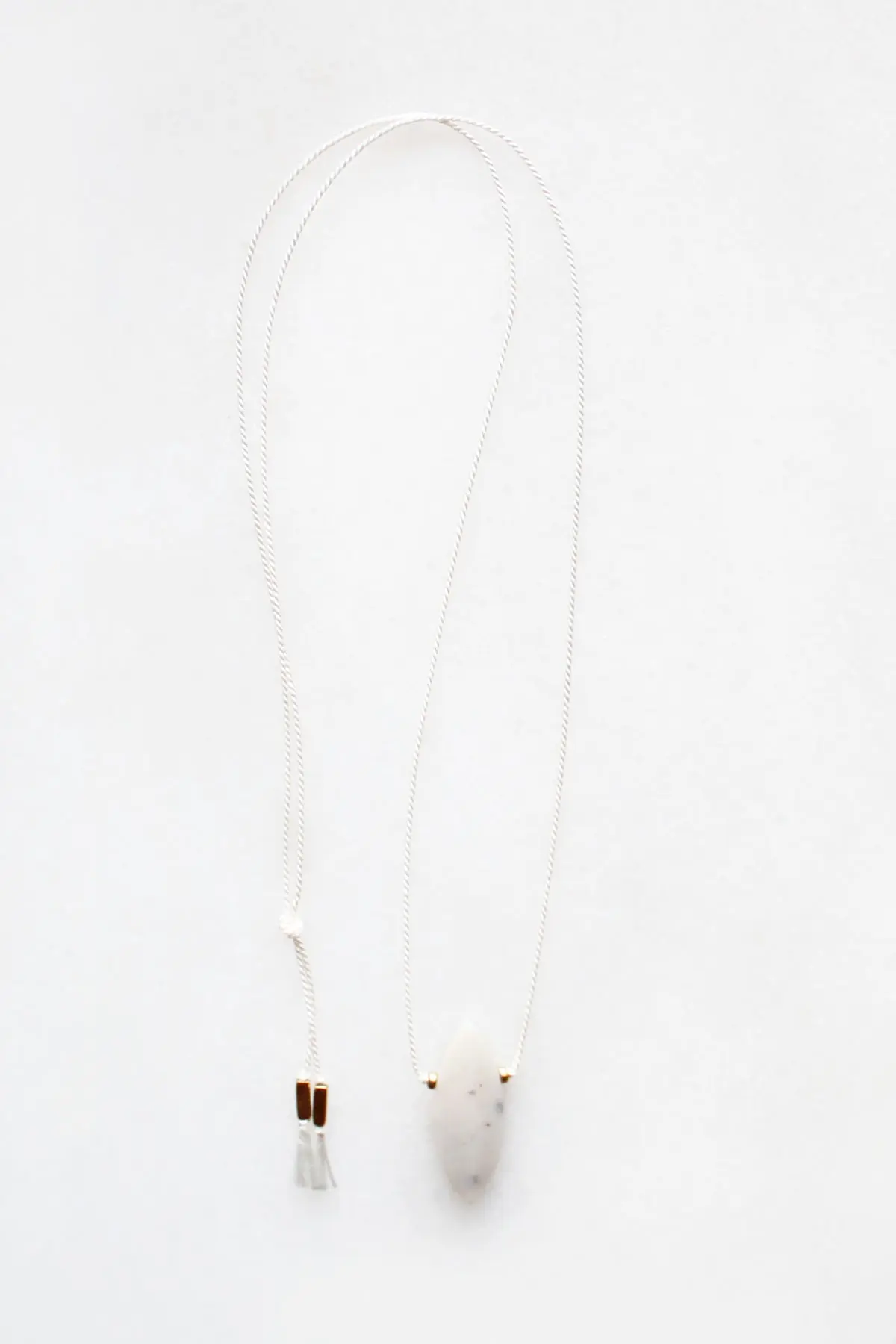 Silk and Opal Necklace