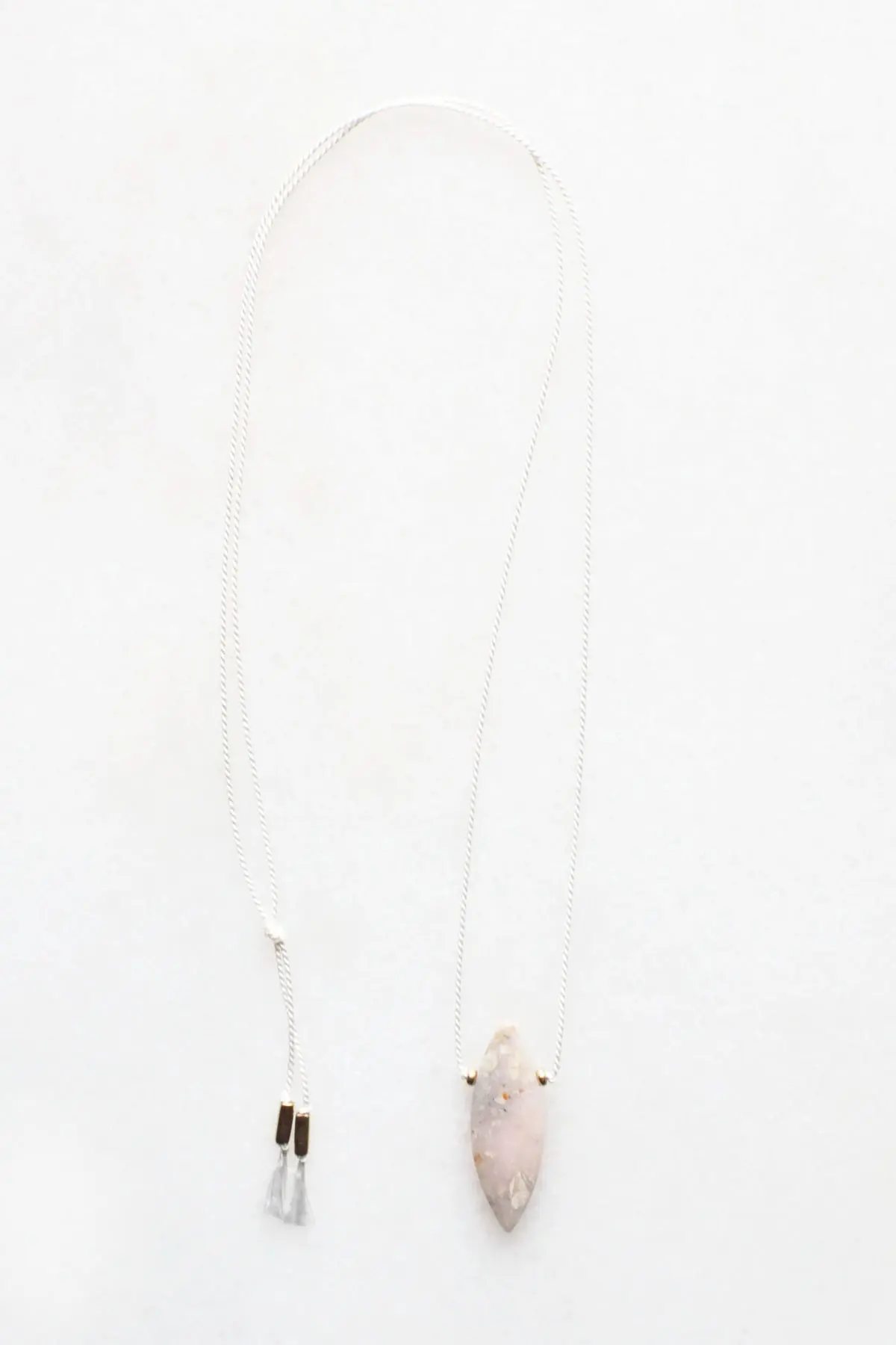 Silk and Opal Necklace
