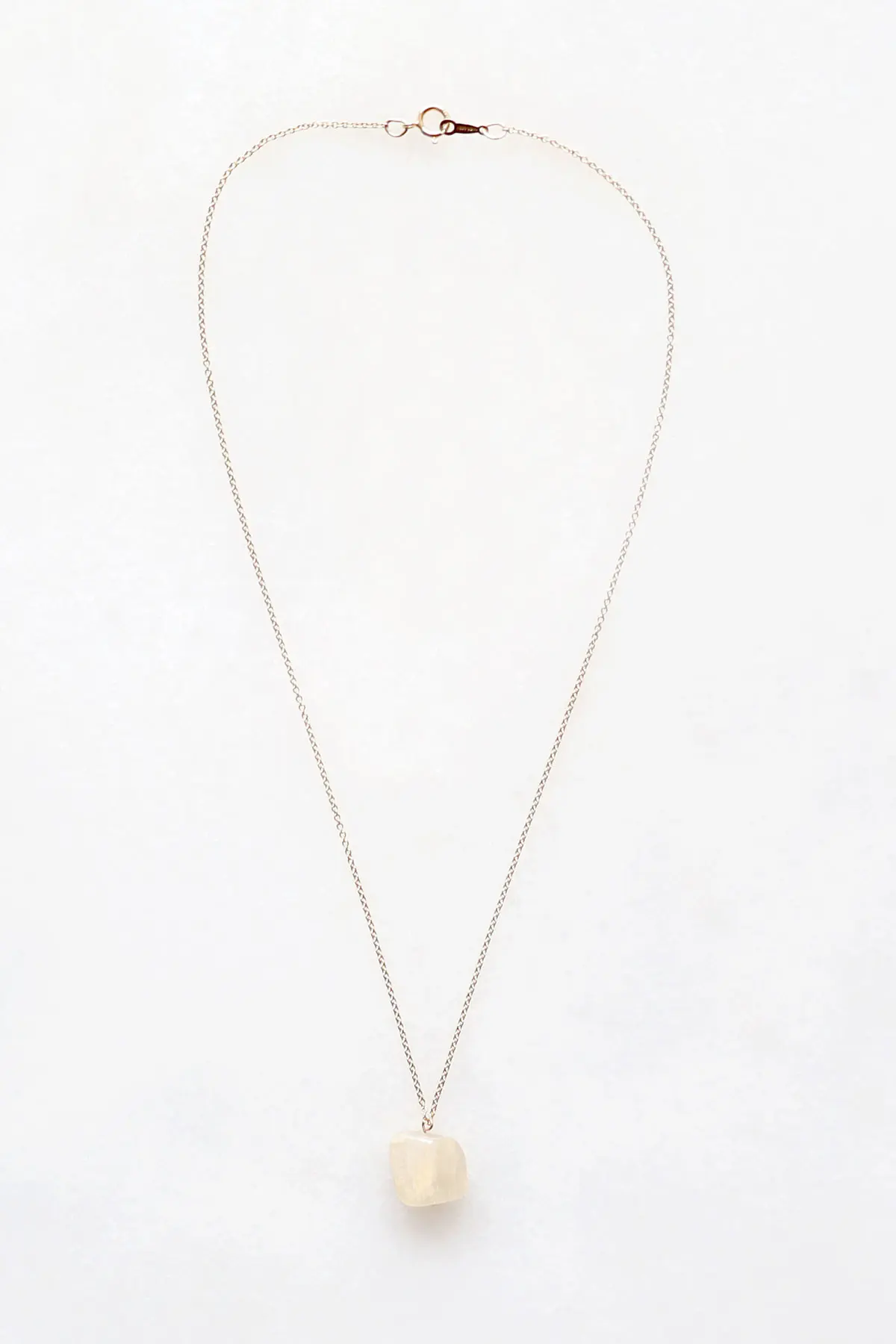 Moonstone Drop Necklace - 14kt gold fill