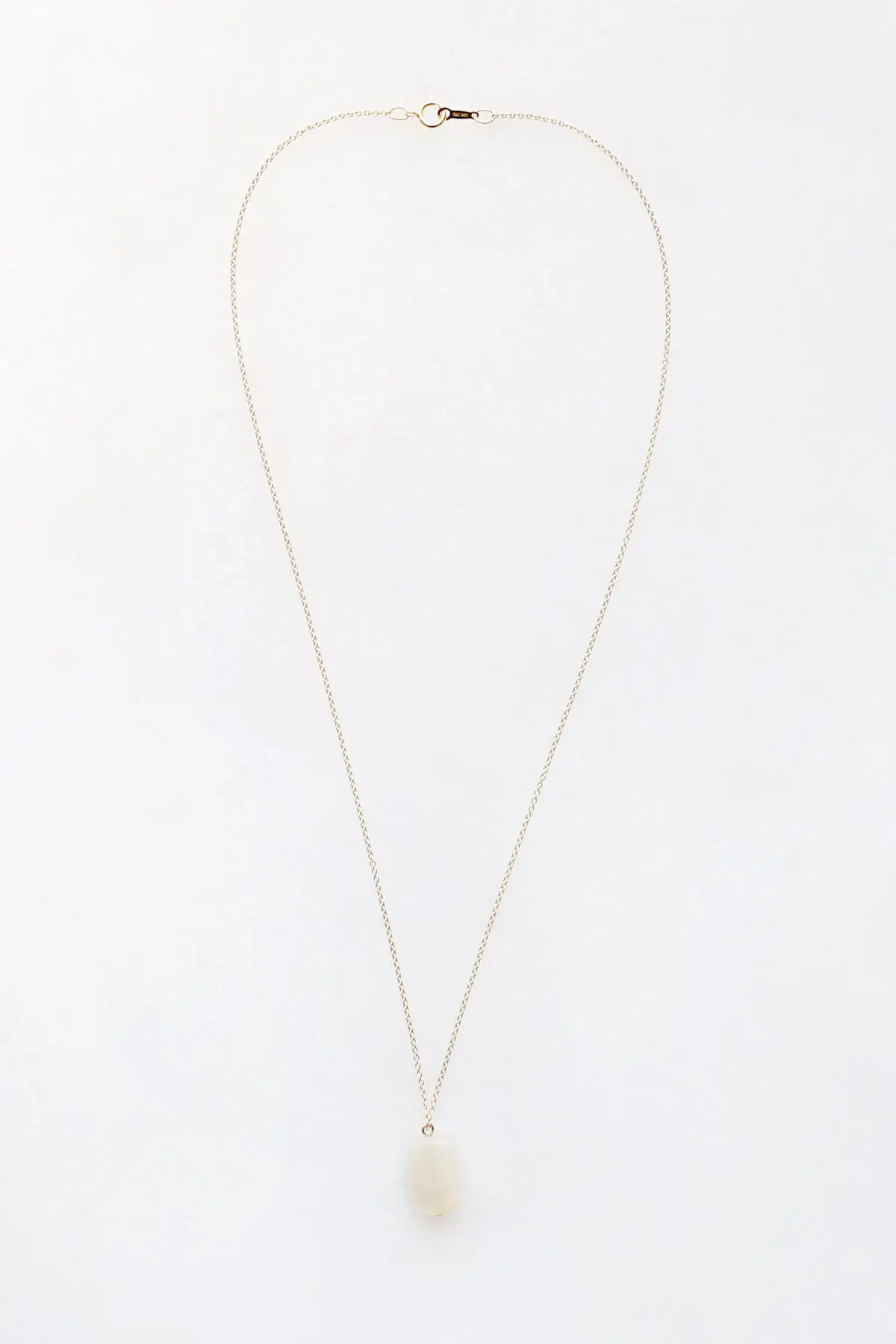 Moonstone Drop Necklace - 14kt gold fill