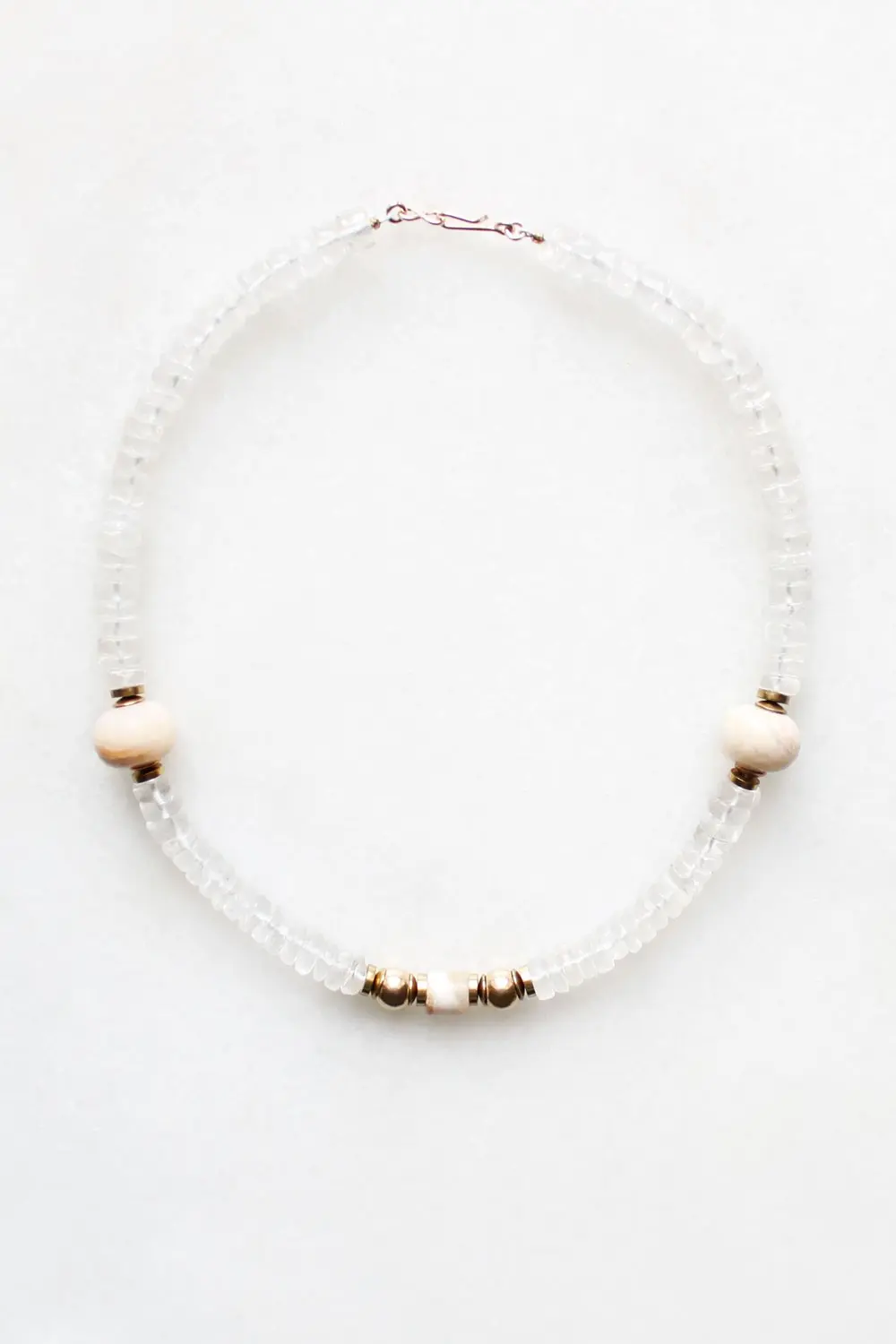 Peruvian Opal and Quartz Necklace