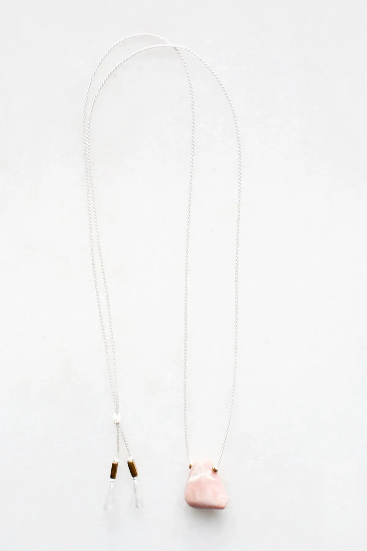 Silk and Opal Necklace